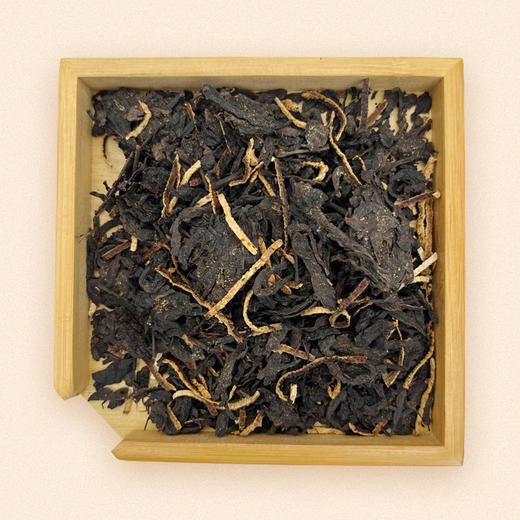 益柑柠丨陈皮金茯茶 2018年新会陈皮搭配2015年茯茶 陈皮黑茶 250g 罐装（配品鉴装） 商品图1