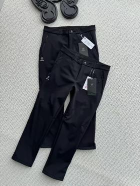 F010427洛克plus男士保暖防泼抓绒软壳裤