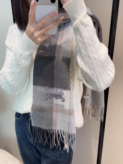 秋冬特惠💰260 巴宝莉重磅男女围巾 怒赞推荐，激动~！！ 商品图1