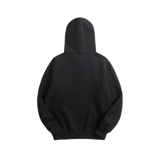 男款宽松提花连帽卫衣he010 商品图1