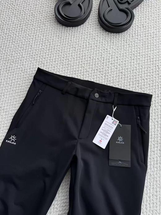 F010427洛克plus男士保暖防泼抓绒软壳裤 商品图8