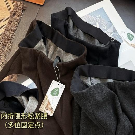 【不加绒/加绒可选】卷卷紫醋酸羊毛6片半裙 分片设计更显瘦 醋酸羊毛混纺亲肤垂顺耐穿有型 百搭不出错 商品图3