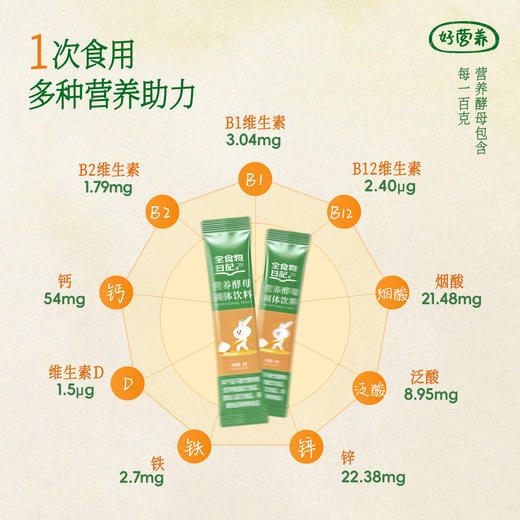 营养酵母谷胱甘肽5g --单支 全食物日记 商品图3
