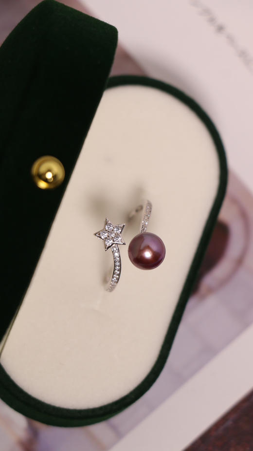 戒指合集 925银 ji光 近圆 微微瑕 商品图1