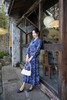 【多件多折】逸红颜明月优选#沉静棉麻印花裙【莳光】职场西装领撞色连衣裙，古色古香日常款新中式，风静绽芳华 商品缩略图7