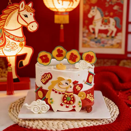 马上发财（舒芙蕾蛋糕胚） 商品图0