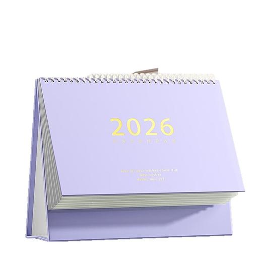 「9.9到手！2026年台历」日历2026年简约莫兰迪小清新创意居家日用桌面摆件记事打卡计划本台历 商品图4