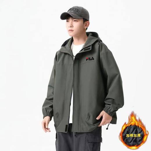 F010403限定防水夹棉加厚连帽拼接夹克棉服 商品图7