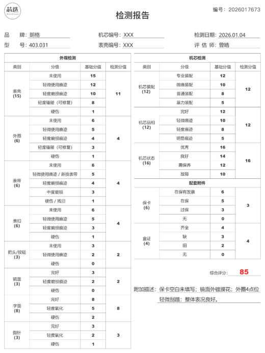 朗格403.031 商品图11