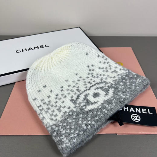 秋冬特惠💰160 香奈儿秋冬网红时尚博主推荐款毛线帽 商品图8