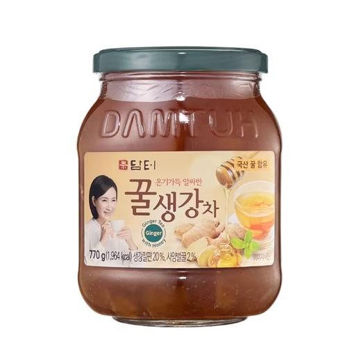 770g 韩国进口 丹特蜂蜜生姜茶 冲饮蜂蜜姜片茶 玻璃瓶装蜂蜜姜茶 商品图0