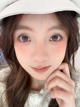 fully gift 日抛 粉瓷光域 直径14.5mm着色 13.7mm