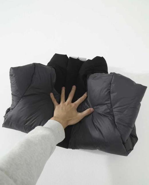 F010408黑武士三色短款羽绒服浮雕门禁羽绒服面包服 商品图7