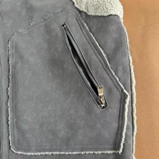 F010433粗狂感十足立体裁剪双面穿拼接马甲 商品图7