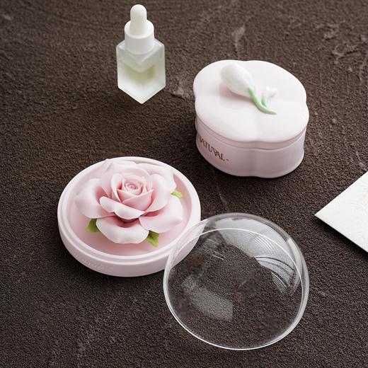 【套盒系列】岚屿手捏瓷花香薰/茶具/化妆盒套盒系列 商品图4