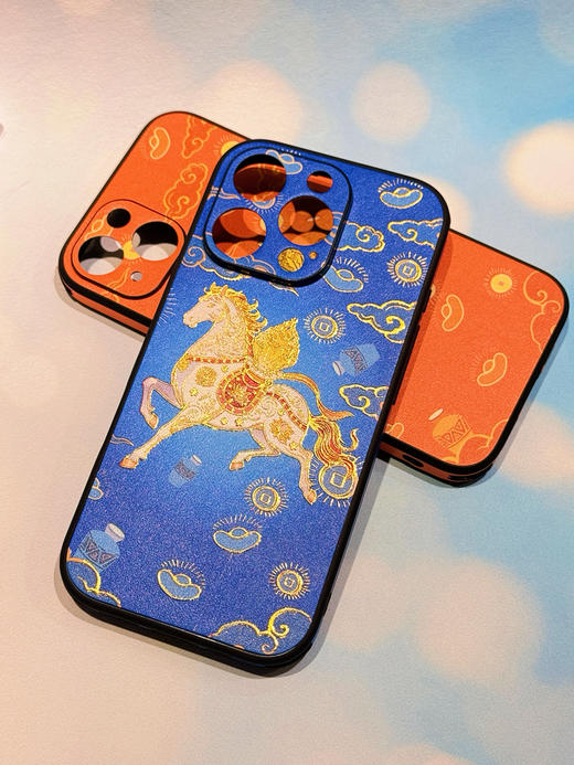 新品七宝手机壳之骏马宝新年礼物订制款手机壳下单前咨询客服 商品图0