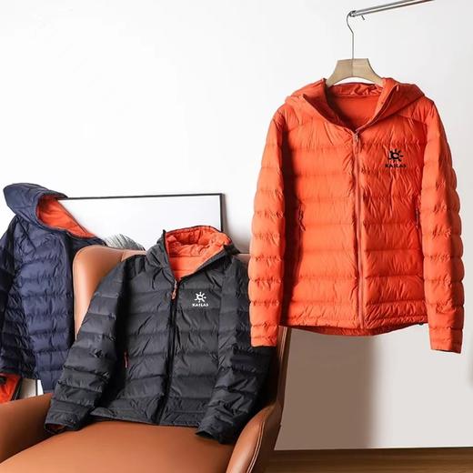 F010431冬季新款连帽排骨型保暖羽绒服夹克 商品图2