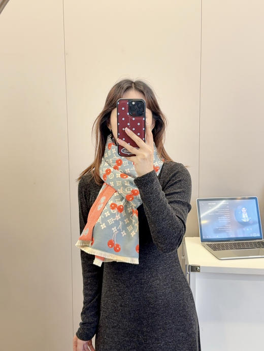 秋冬特惠💰160 LV围巾 秋冬男女同款 羊绒针织围巾！ 商品图2