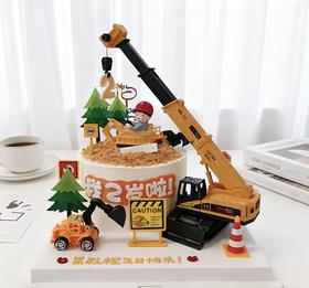 大号吊车挖掘机工程车(下单发要的图给微信客服)-低糖处理无添加