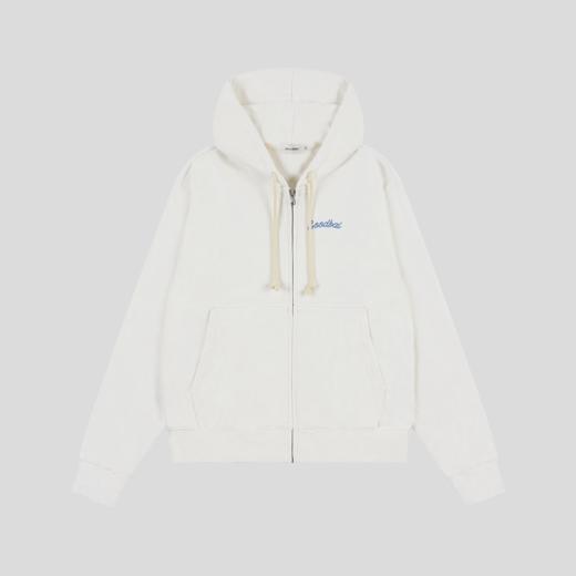 GOODBAI 新款城市系列休闲宽松撞色印花连帽拉链卫衣外套男女同款 商品图1