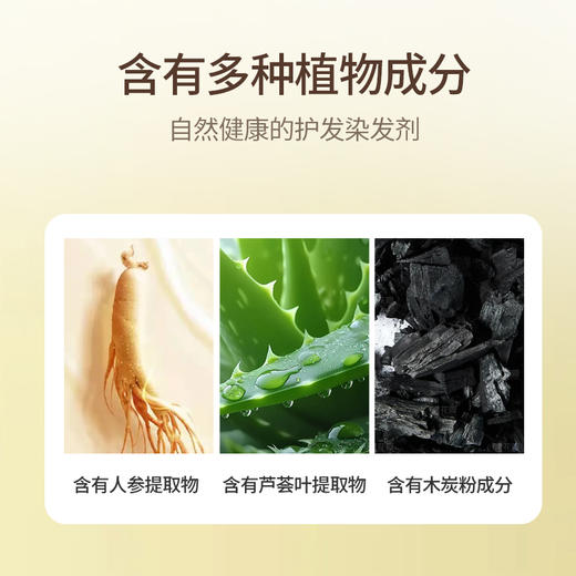 在家染发【纳梦莎植物染发剂】无氨配方（无刺鼻味），持特证上岗 商品图3