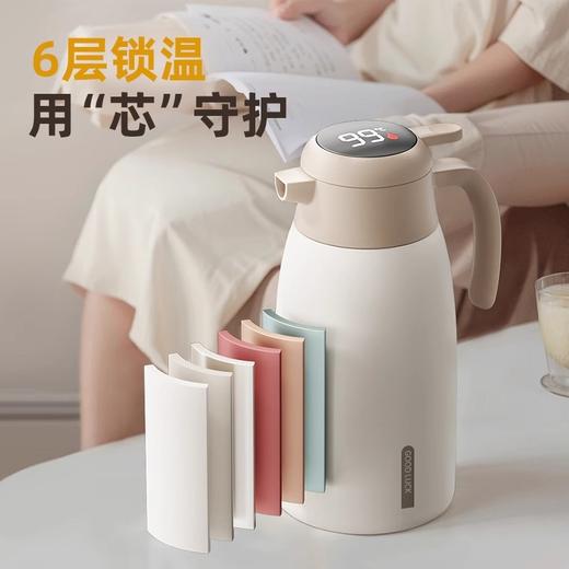 保温壶316不锈钢保温水壶大容量热水壶家用保温瓶水壶宿舍办公室家用 商品图2
