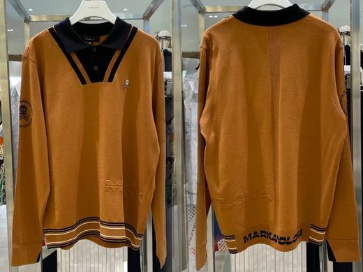 早春新款男士翻领针织衫来啦！渠道高品质❗️这是客供龙ding纱线🧶，非常特殊的科技尼龙纤维，市场做货里无一正版🤷🏻 上手你们就知道了！ 商品图3