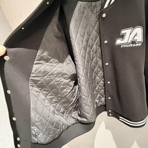 NC复古百搭棒球领夹棉外套51017（黑） 冬季 954010180321 商品图3