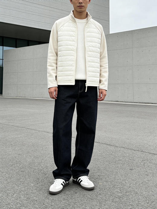 男款石墨烯羊毛排骨棉服内胆 商品图3