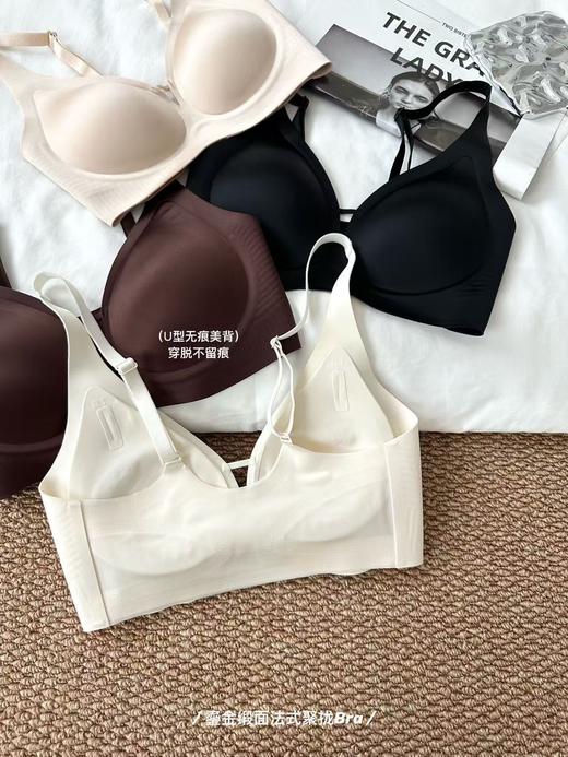 纯元！华g尔柔光绸缎聚拢内衣！ 商品图6