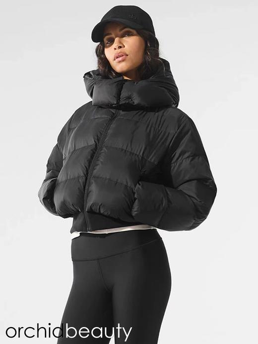 F010426泡芙羽绒服连帽短款羽绒服连帽暖乎乎外套 商品图7