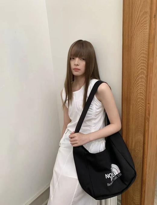 纯元！韩国订单北m大logo斜挎包大容量hobo！ 商品图3