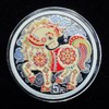 【新发行】2026丙午马年生肖彩色圆形金银币 商品缩略图4