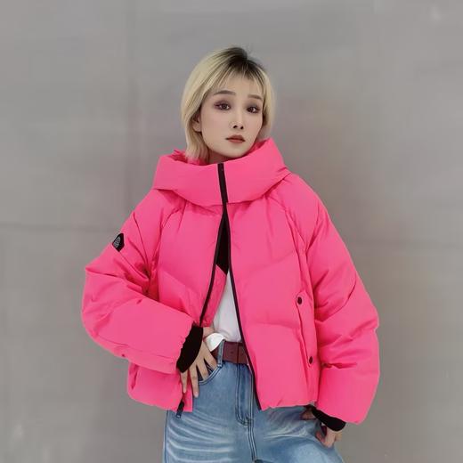 NC连帽撞色袖章羽绒外套501001 冬季 250254268887 商品图0