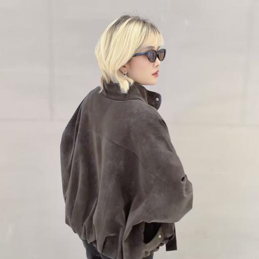 NC立领夹棉个性皮外套51103（咖啡）冬季 254011740321 商品图1