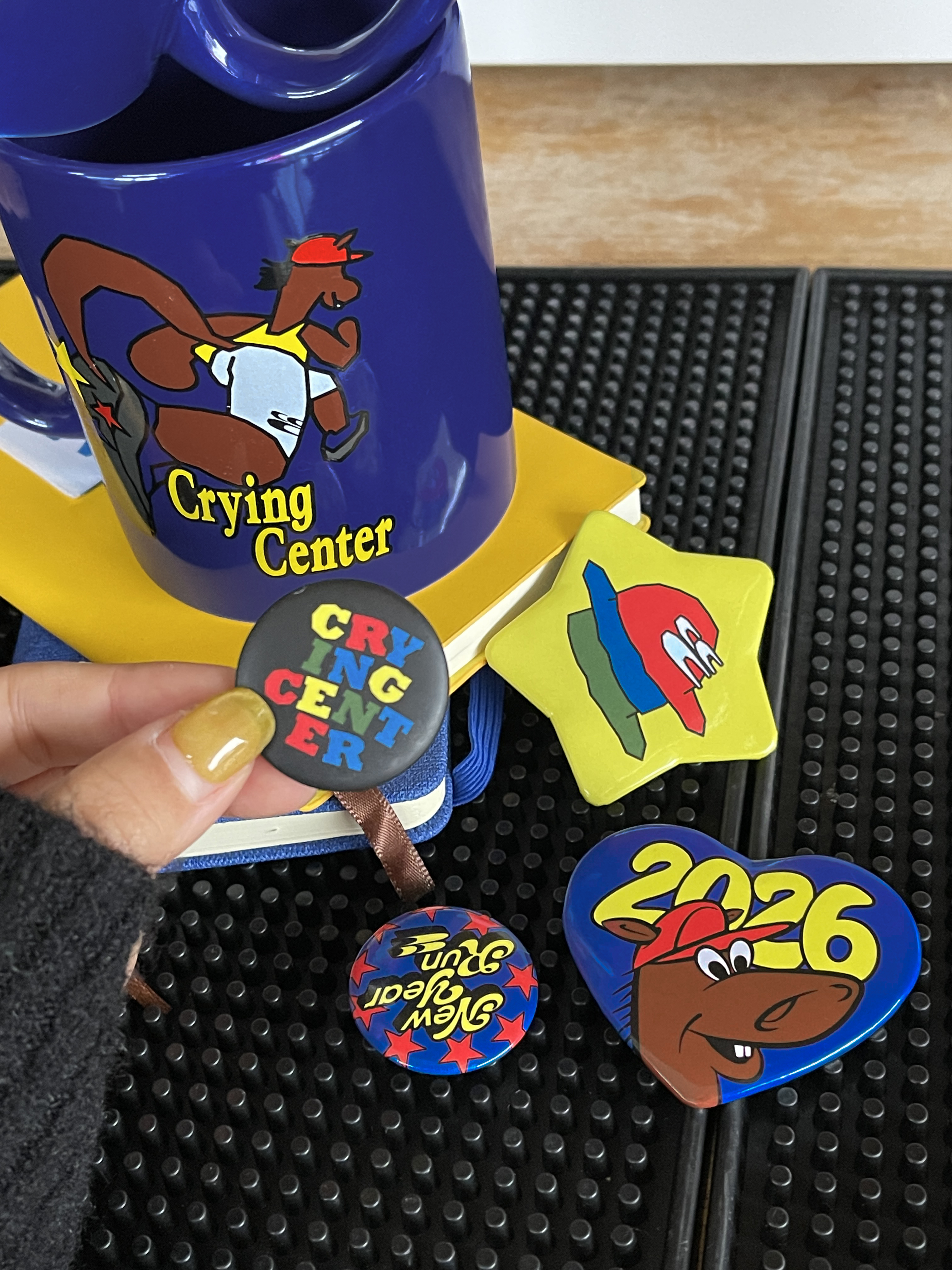 CryingCenter 2026新年马年徽章趣味吧唧 Pin 套组 哭喊中心