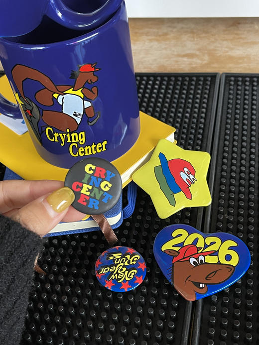 CryingCenter 2026新年马年徽章趣味吧唧 Pin 套组 哭喊中心 商品图0