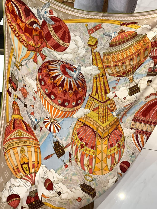 秋冬特惠💰450 LV围巾 LV x TM 披肩【丝绒双面同色披肩】 商品图7