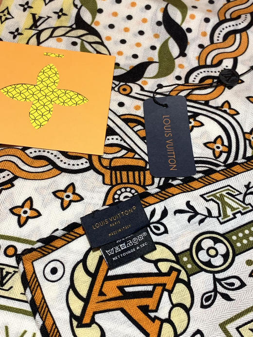 秋冬特惠💰450 LV围巾 LV x TM 披肩【丝绒双面同色披肩】 商品图4