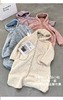 2025秋冬新款羊羔绒家居服大睡袍 带帽子宽松加厚保暖治愈系可外穿 商品缩略图8