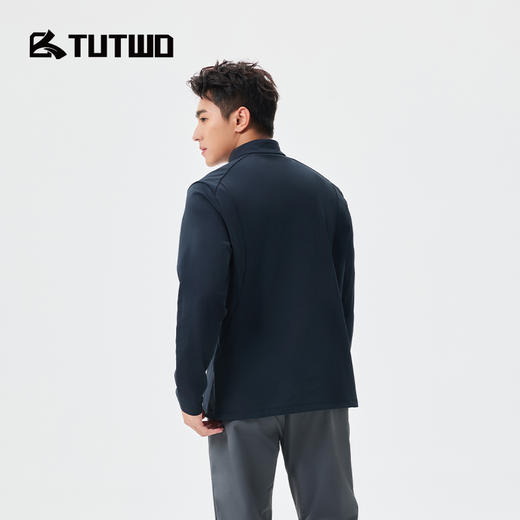 Tutwo|男式半拉链长袖T恤 TTAJN911743 商品图7