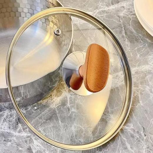 KEYIOW大肚奶锅 | 食品级不锈钢材质，五层加厚一体成型锅体，可视锅盖，厚锅底、薄侧壁设计 商品图10