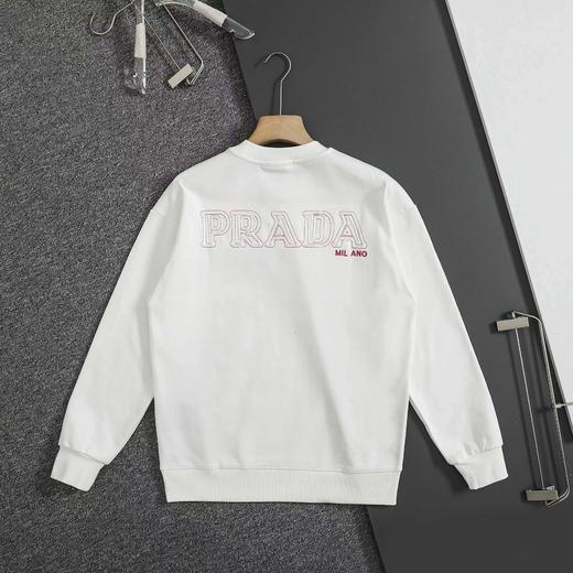 F010409男女日常通勤穿搭重工割破贴布绣花圆领卫衣 商品图7