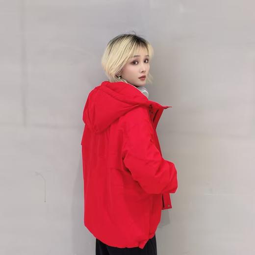 NC连帽抽绳大方形口袋长袖羽绒外套501001 冬季 025014268887 商品图1