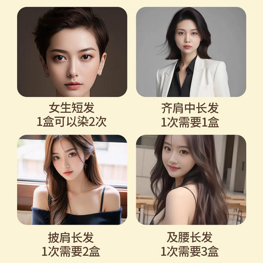 在家染发【纳梦莎植物染发剂】无氨配方（无刺鼻味），持特证上岗 商品图6