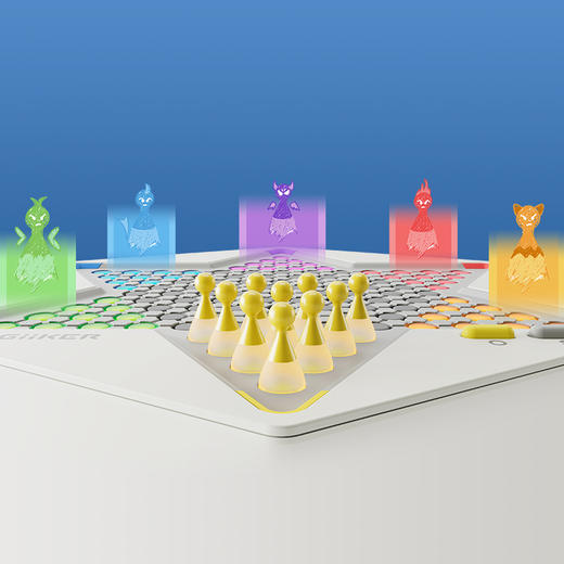 计客超级跳棋益智能儿童棋类AI桌游学生玩具男女孩 商品图7