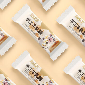 锦大手工牛轧糖500g/袋 软牛轧花生糖 糖果 奶糖 喜糖礼物 零食 /休闲食品 /糖果 /牛轧糖/棉花糖 商品图3