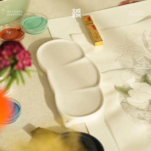 暄桐文房 画荚 调色盘 商品图3