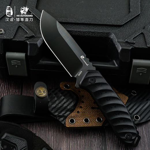 汉道猎隼M390钢多功能户外刀求生刀一体龙骨直刀高硬度直刀 商品图3