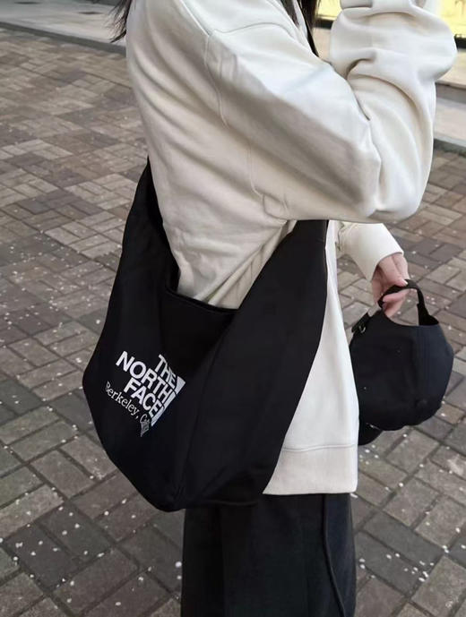 纯元！韩国订单北m大logo斜挎包大容量hobo！ 商品图9